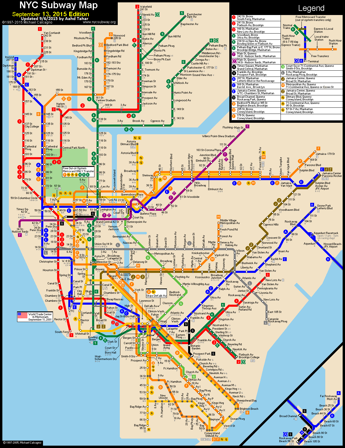 nyc mta map